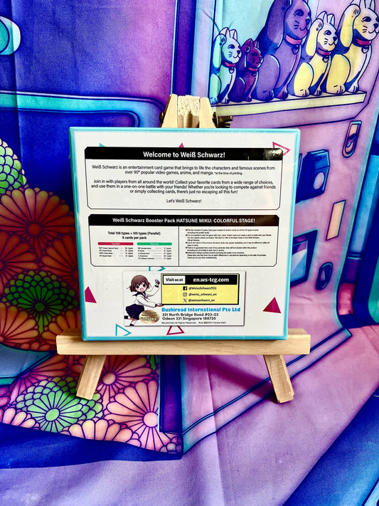 Weiss Schwarz - Hatsune Miku Project Sekai Colorful Stage - Box of 12 Booster (English Version)