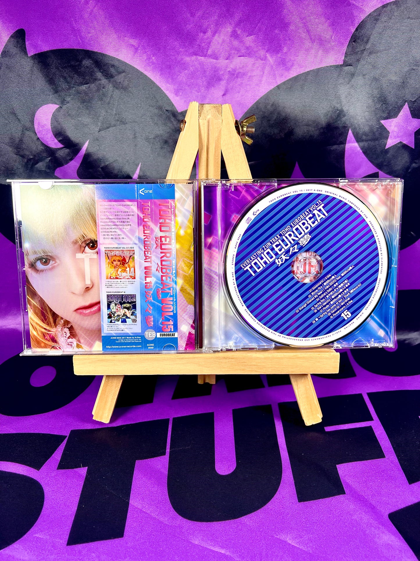 Album CD - A-One - Toho Eurobeat Vol.15 妖々夢 - Touhou Project - Occasion avec OBI