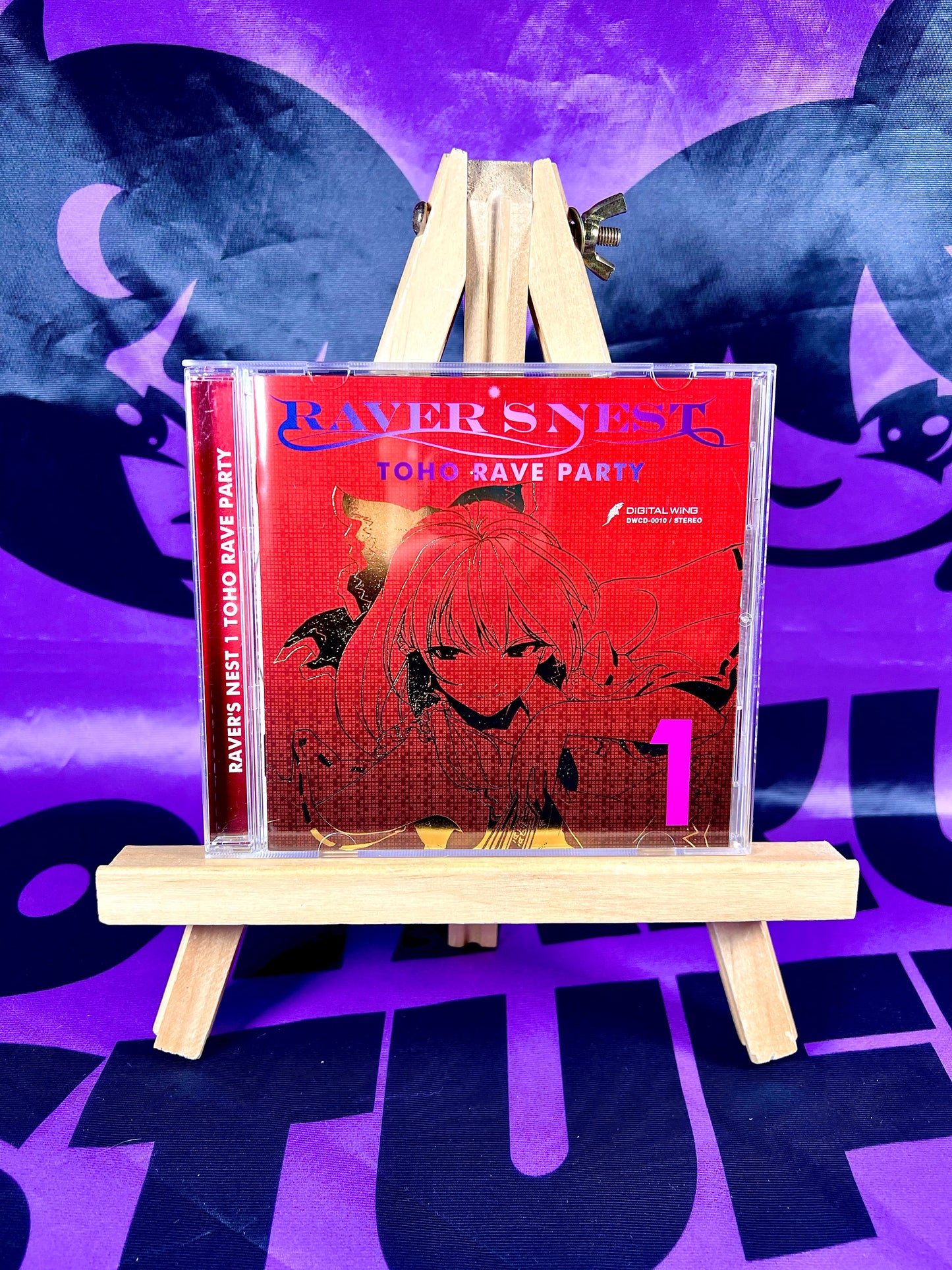 Album CD - DiGiTAL WiNG - Raver's Nest 1 Toho Rave Party - Touhou Project - Occasion avec OBI