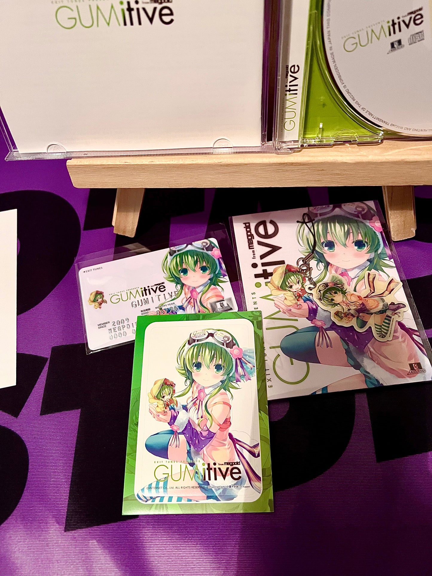 Album CD Music - Exit Tunes Presents - GUMitive from Megpoid - Limited edition bonus