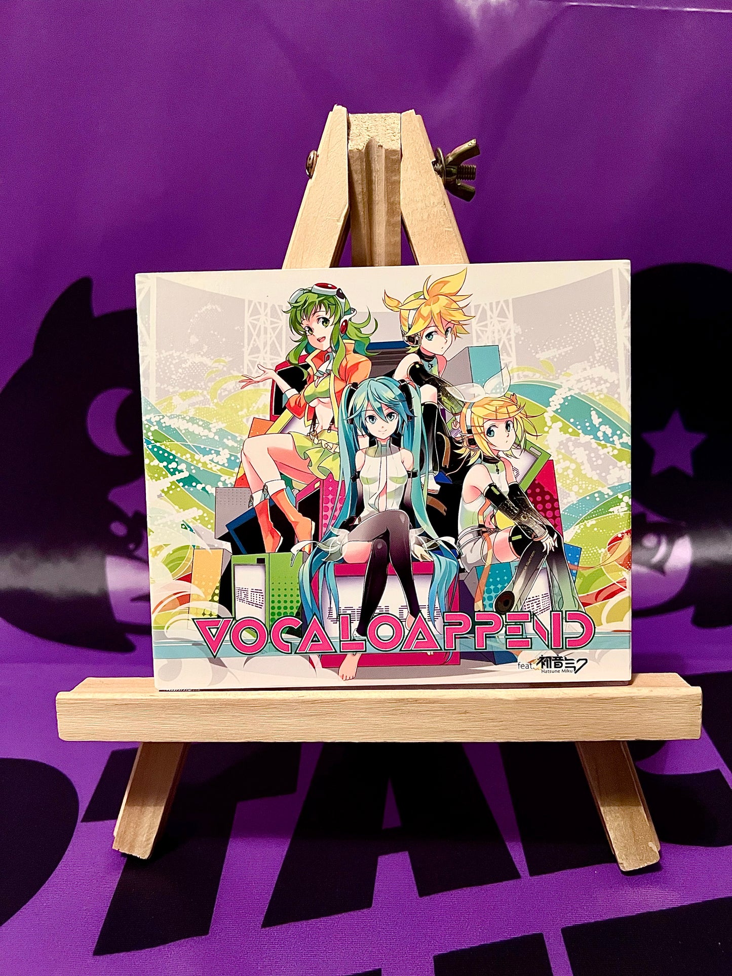 Album CD Music - Farm Records ft. Hatsune Miku - VOCALO APPEND (Cardboard case)