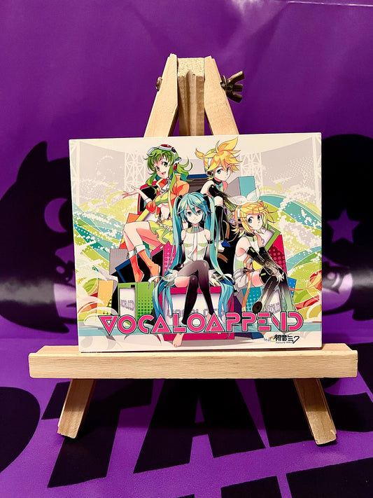 Album CD Music - Farm Records ft. Hatsune Miku - VOCALO APPEND (Cardboard case)