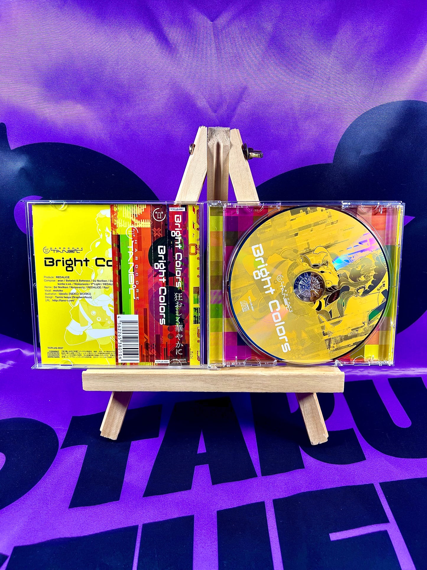 Album CD Music - Hardcore Tano*C - Bright Colors - Occasion [En Stock]