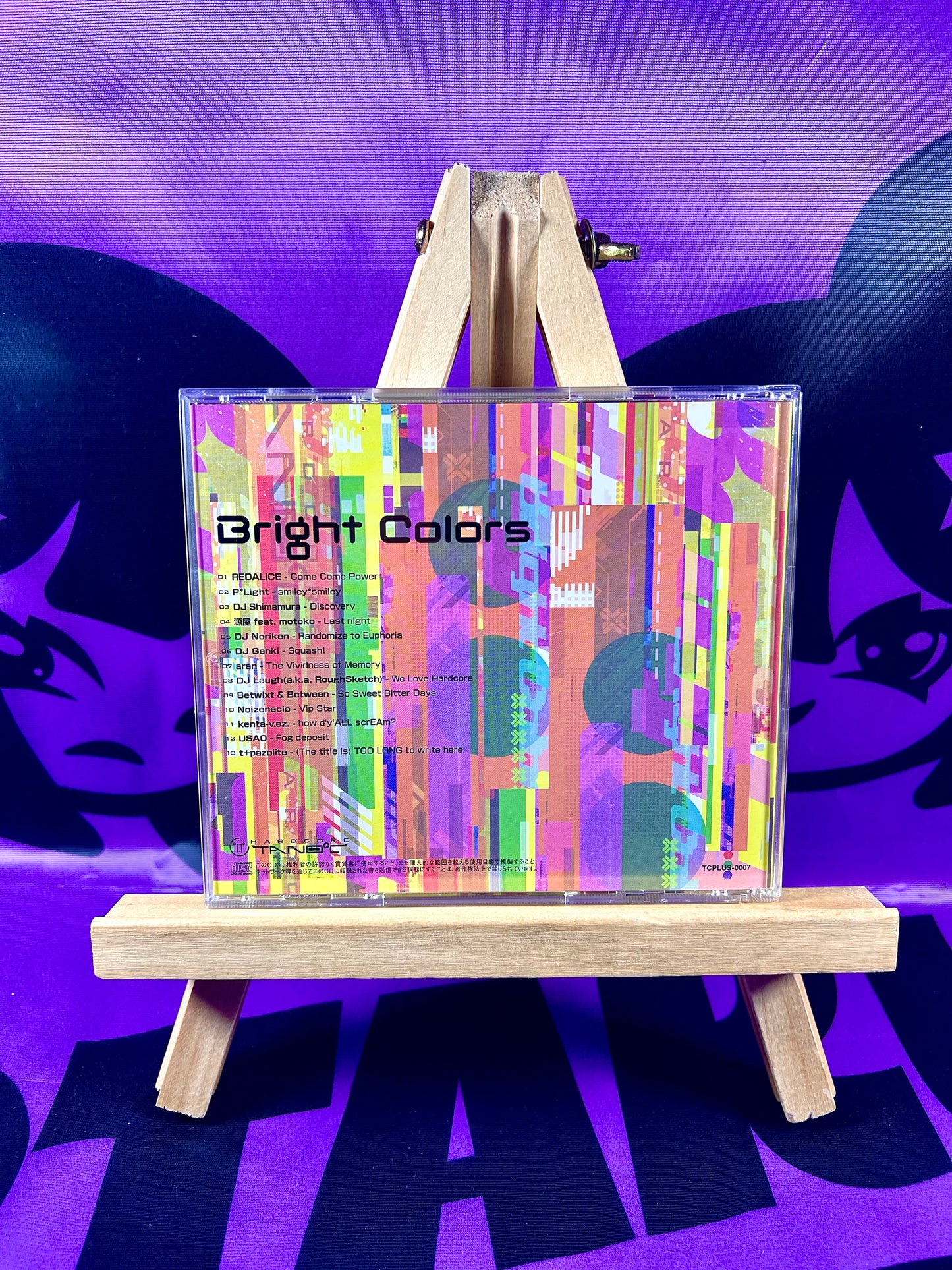 Album CD Music - Hardcore Tano*C - Bright Colors - Occasion [En Stock]