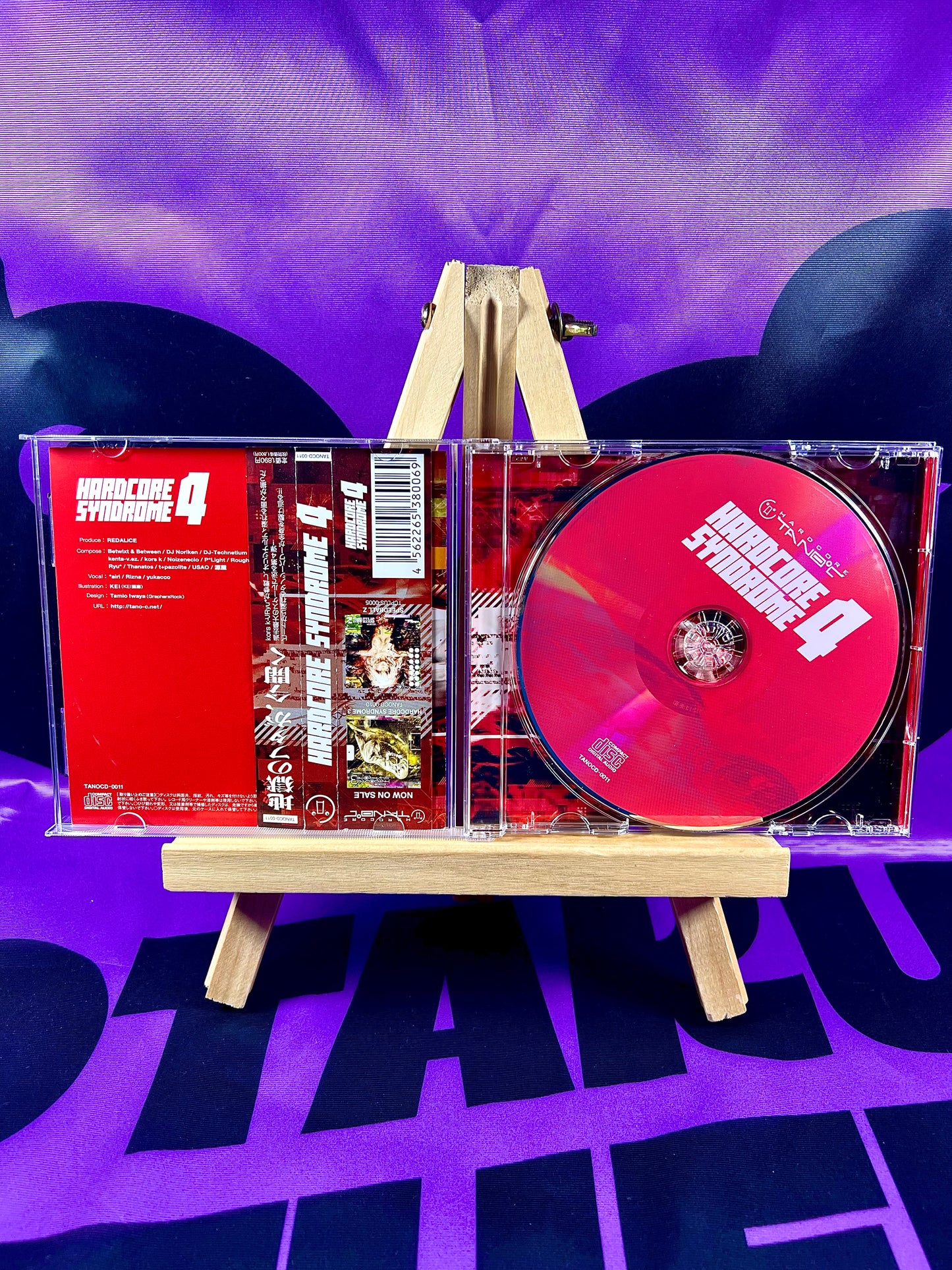 CD Music Album - Hardcore Tano*C - Hardcore Syndrome 4 - Used [In Stock]