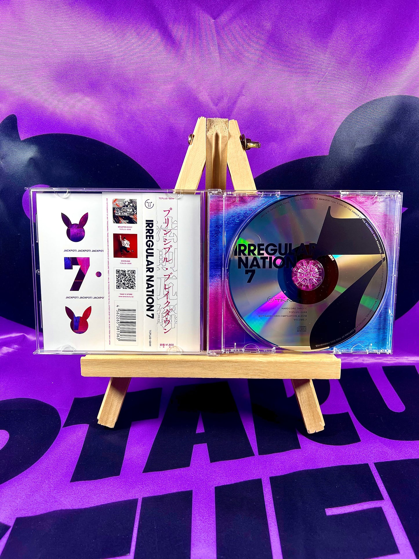 Album CD Music - Hardcore Tano*C - Irregular Nation 7 - Occasion [En Stock]