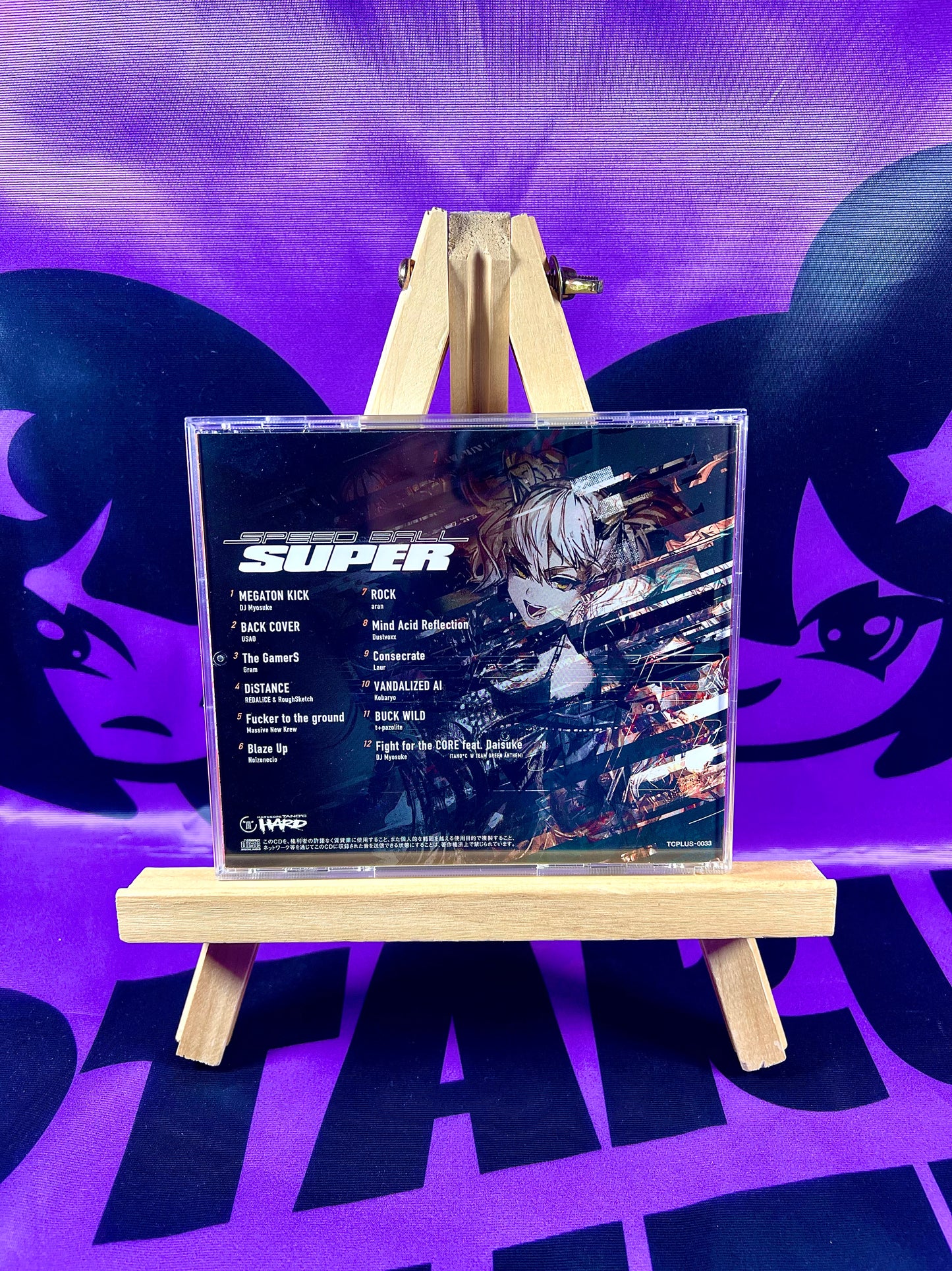 CD Music Album - Hardcore Tano*C - Speed Ball Super - Used Without OBI [In Stock]
