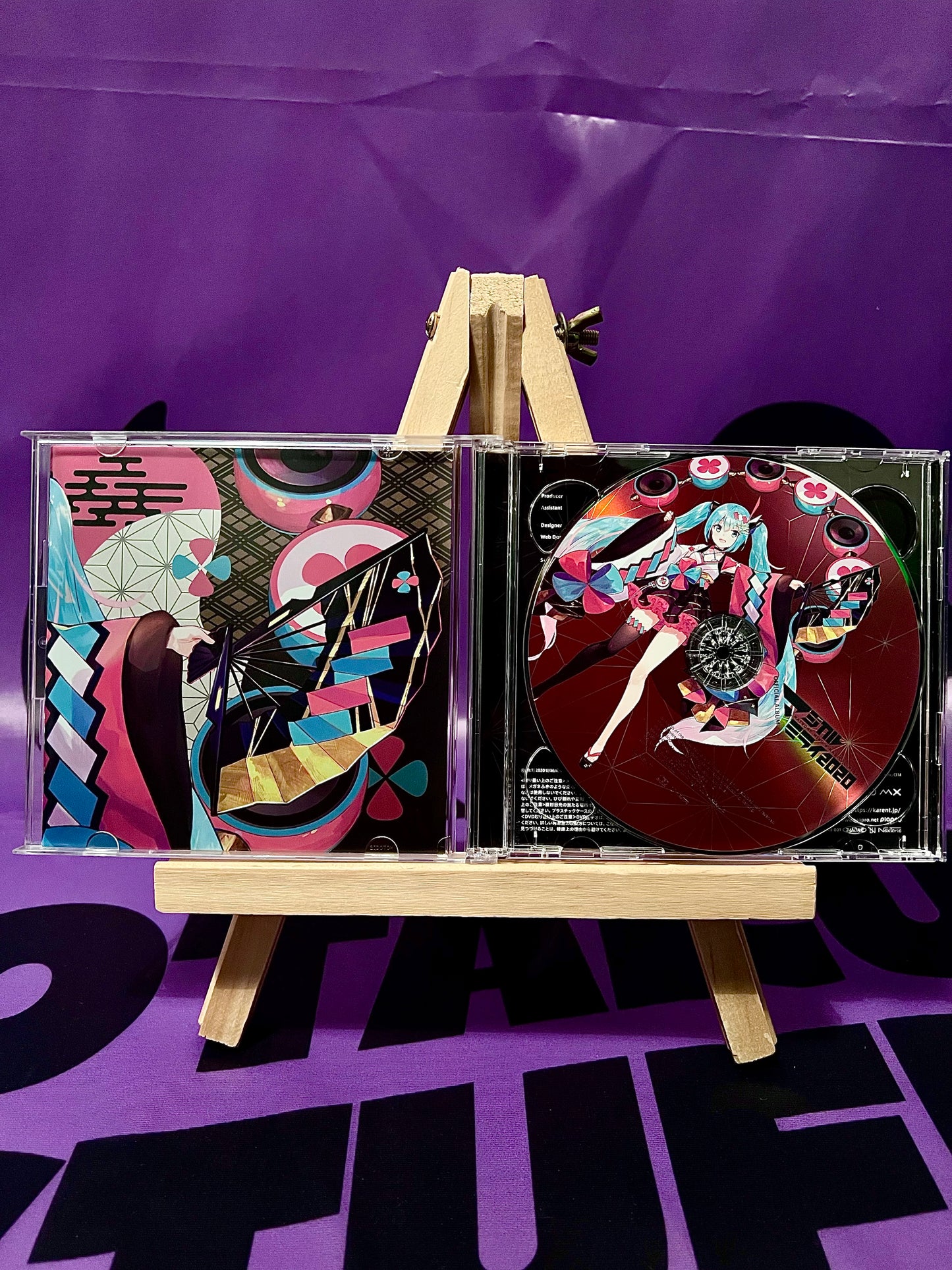 Album CD Music - Hatsune Miku Magical Mirai official Album 2020 - Limited edition with DVD (No Obi)