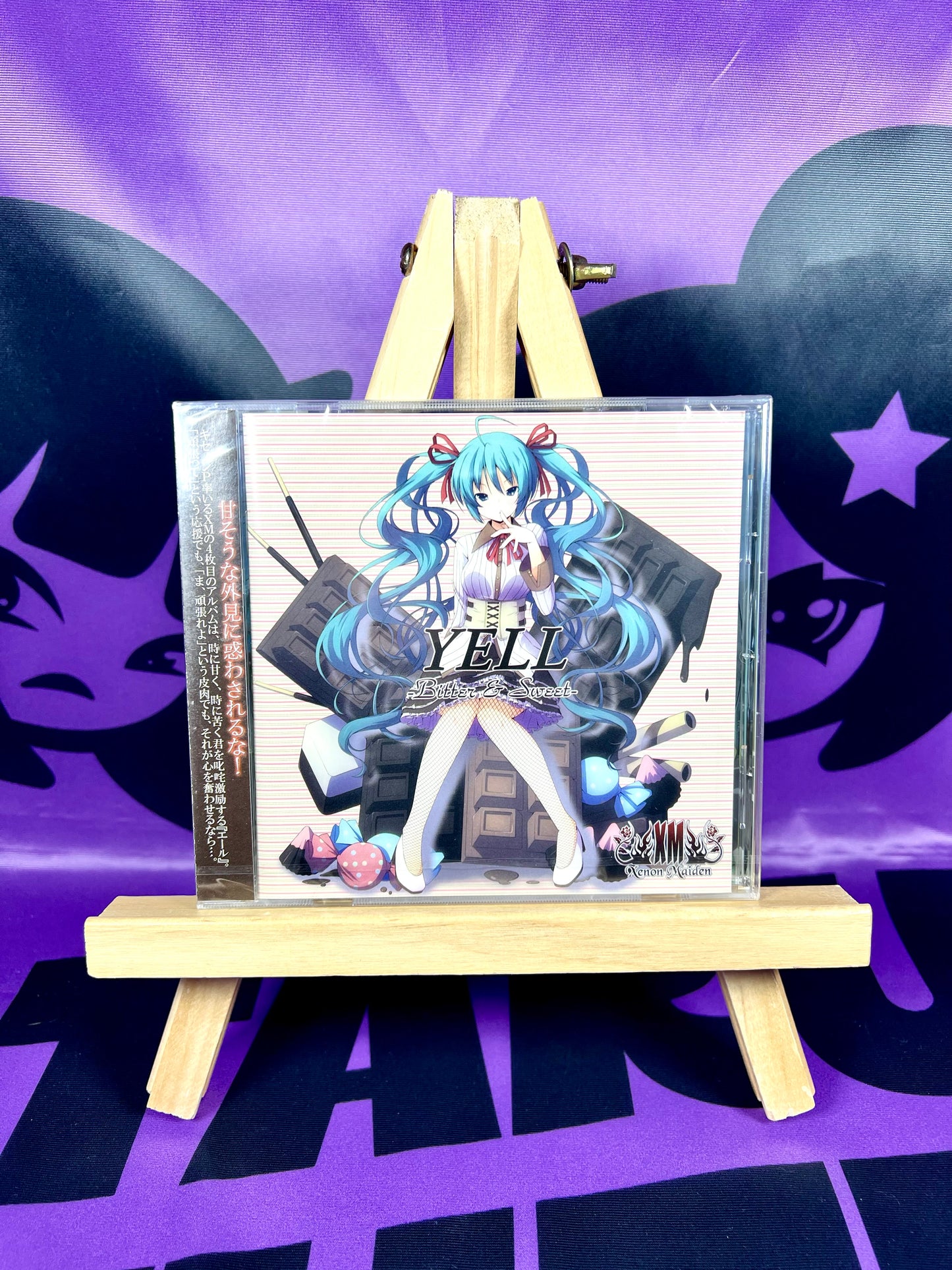 CD Album - Xenon Maiden (XM) - Yell: Bitter & Sweet Ft. Miku, Rin, Luka, Len & Gumi - New