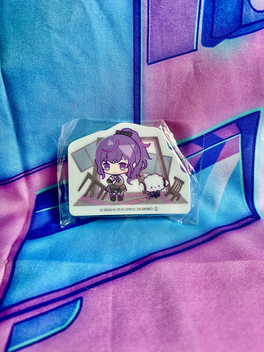Badge Acrylique - Project Sekai Colorful Stage ft. Hatsune Miku x Sanrio - Cogimyun x Mafuyu