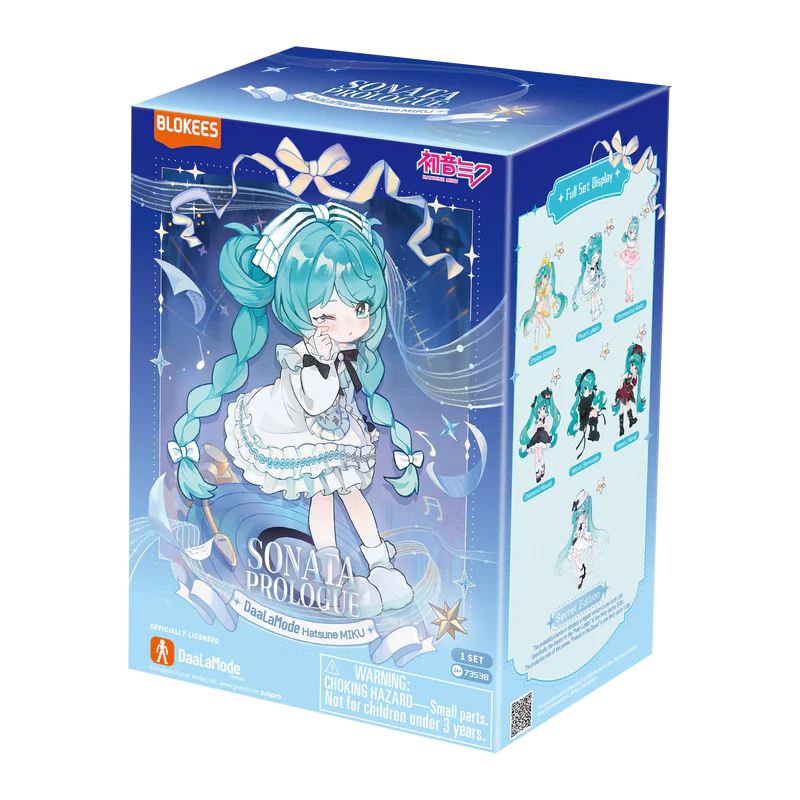 Blokees DaaLaMode Series - Hatsune Miku 01 Sonata Prologue - Display de 6 Blind Box - Neuf [En Stock]