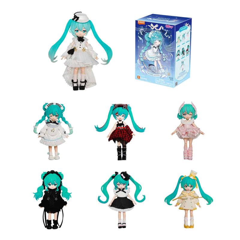 Blokees DaaLaMode Series - Hatsune Miku 01 Sonata Prologue - Display de 6 Blind Box - Neuf [En Stock]