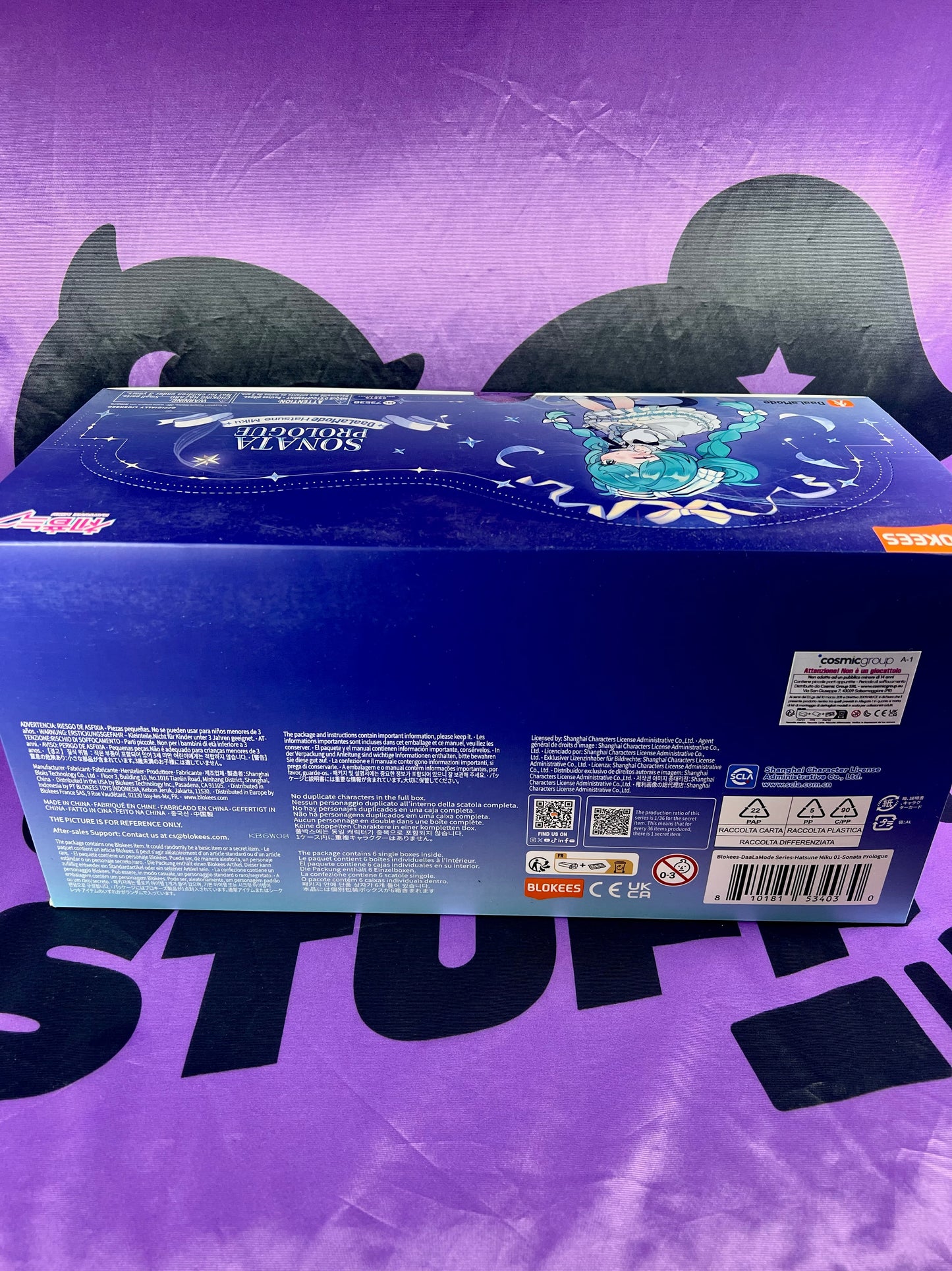 Blokees DaaLaMode Series - Hatsune Miku 01 Sonata Prologue - Display de 6 Blind Box - Neuf [En Stock]