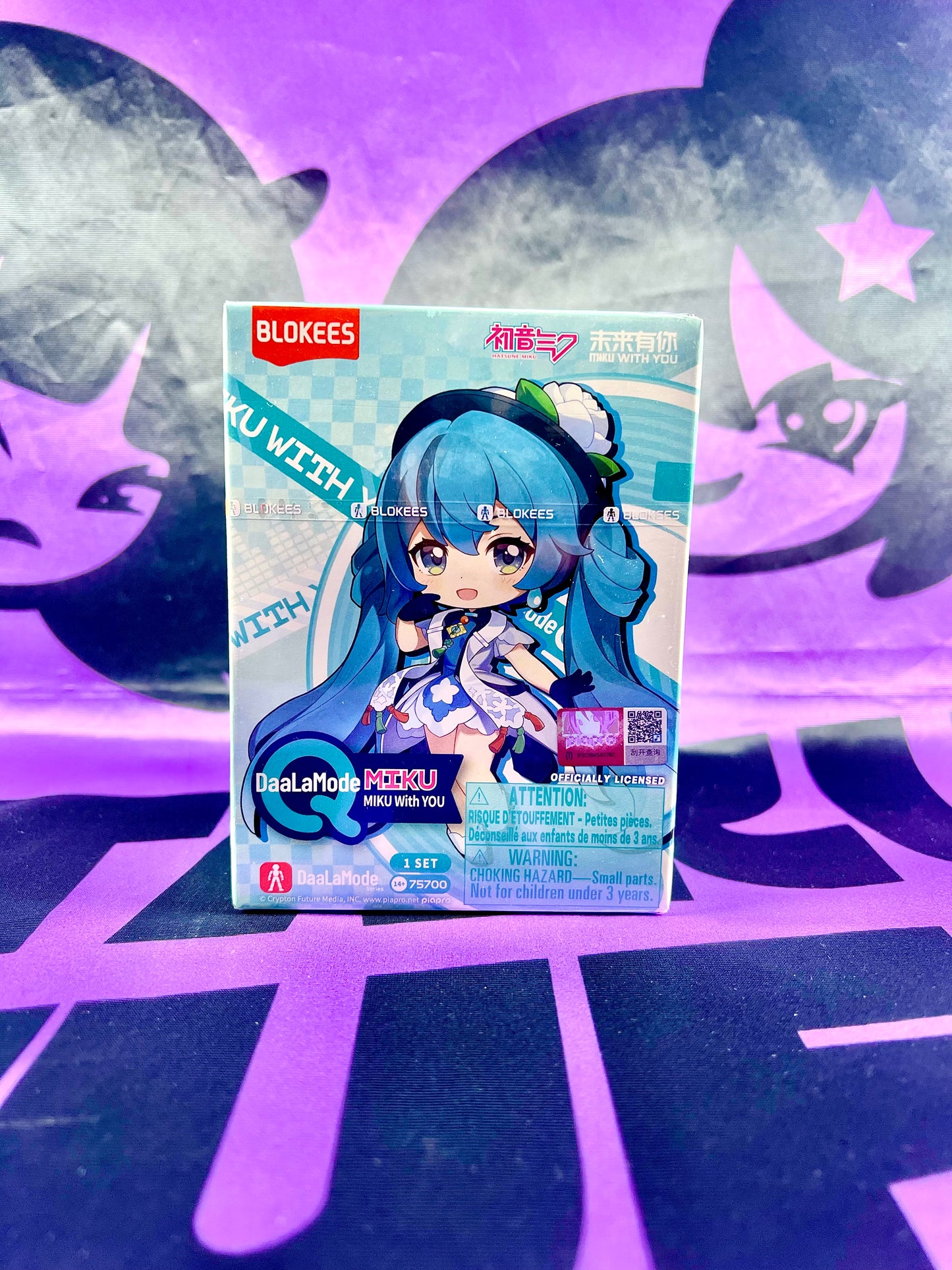 Blokees DaaLaMode Series - Hatsune Miku - Q Series Miku With You - Blind Box - Neuf [En Stock]