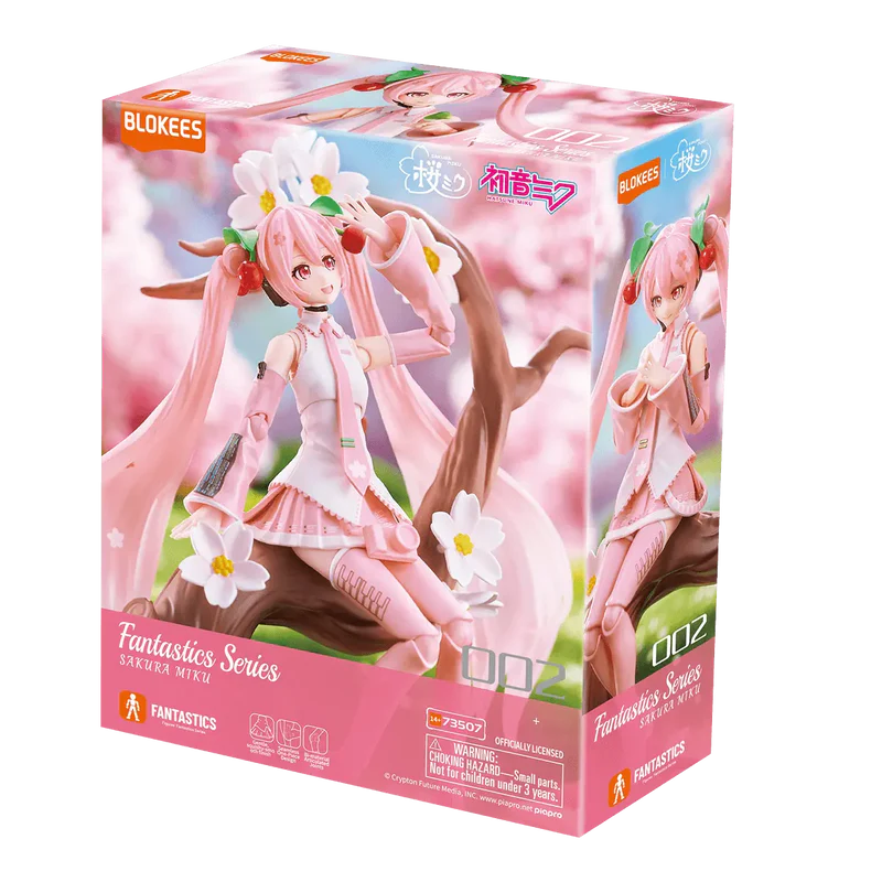Blokees Figurine - Hatsune Miku - Fantastics Edition - Sakura Miku - Neuf [En Stock]