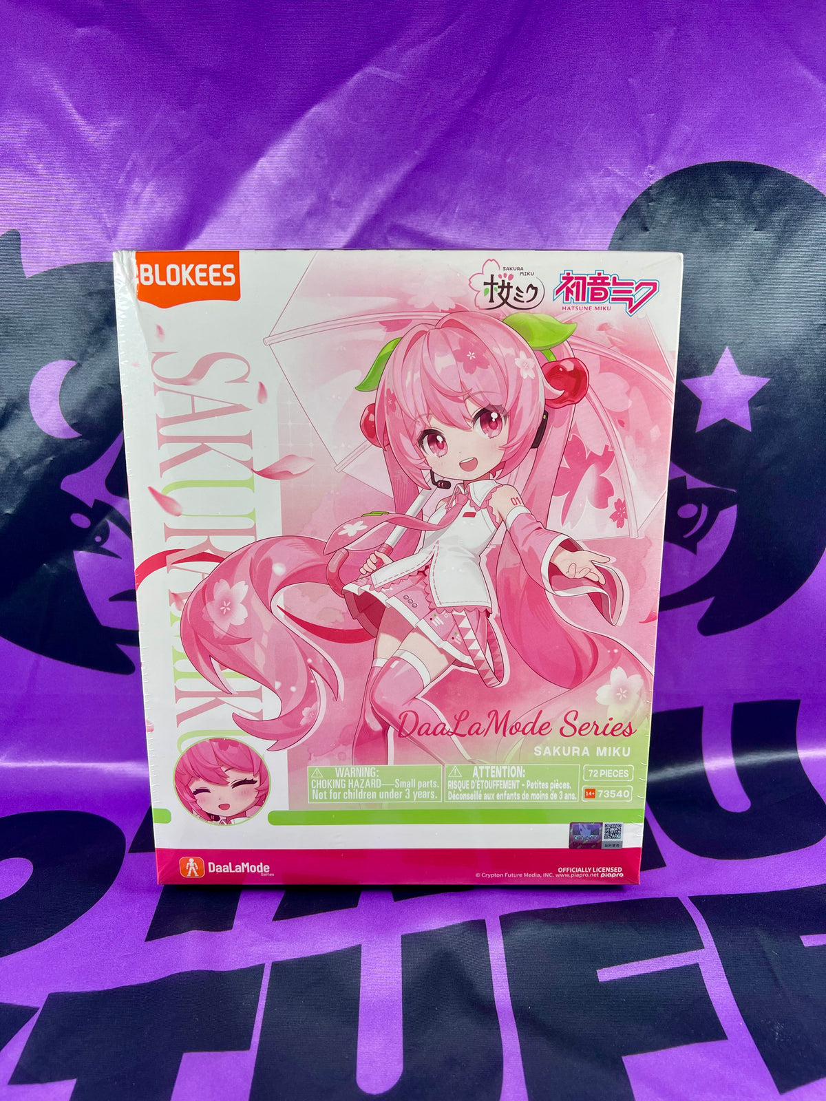 Blokees Figurine - Hatsune Miku - Blokees DaaLaMode Series - Sakura Miku - Neuf [En Stock]
