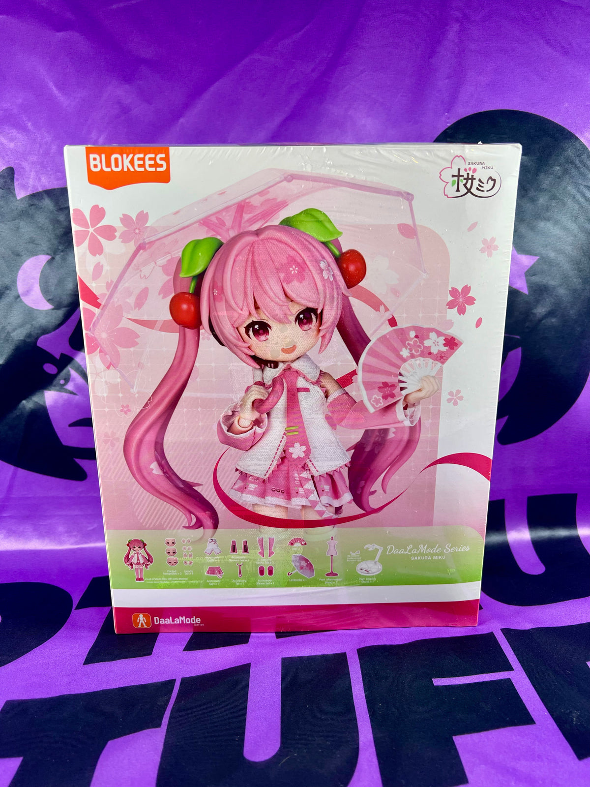 Blokees Figurine - Hatsune Miku - Blokees DaaLaMode Series - Sakura Miku - Neuf [En Stock]