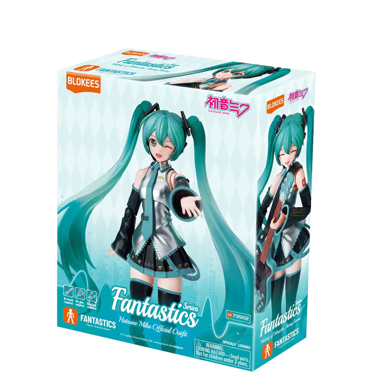 Blokees Figurine - Hatsune Miku Fantastics Series - Official Outfit - Neuf [En Stock]