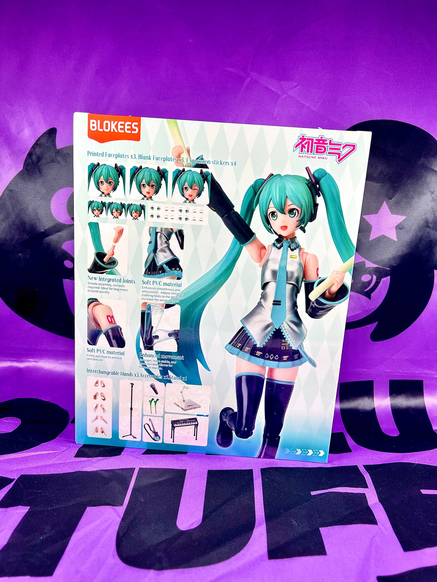 Blokees Figurine - Hatsune Miku Fantastics Series - Official Outfit - Neuf [En Stock]