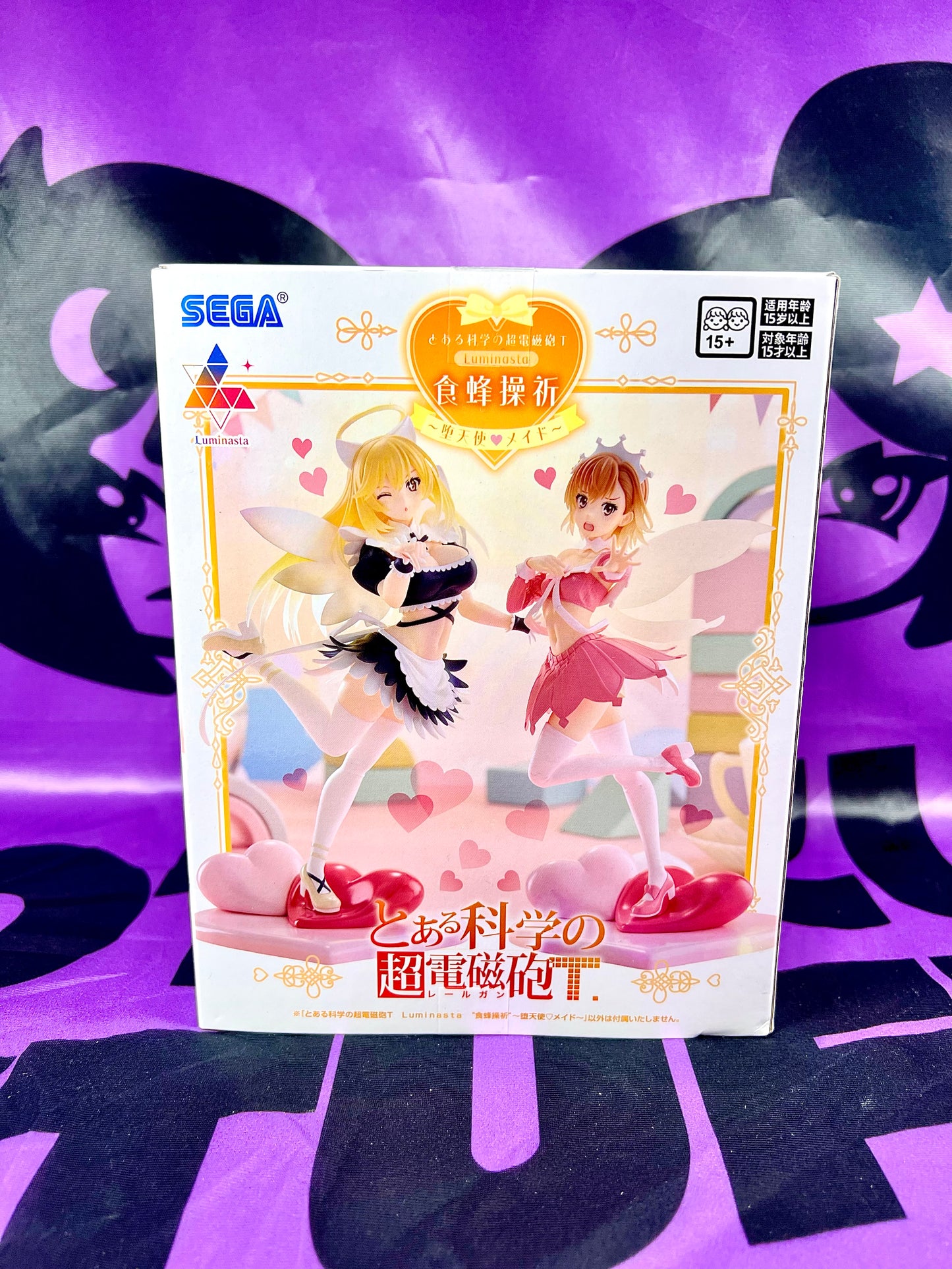 Figure - A Certain Scientific Railgun T - Shokuhou Misaki - Luminasta - Fallen Angel Maid - 20cm [In Stock]