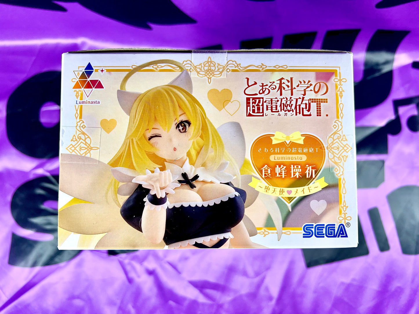 Figure - A Certain Scientific Railgun T - Shokuhou Misaki - Luminasta - Fallen Angel Maid - 20cm [In Stock]