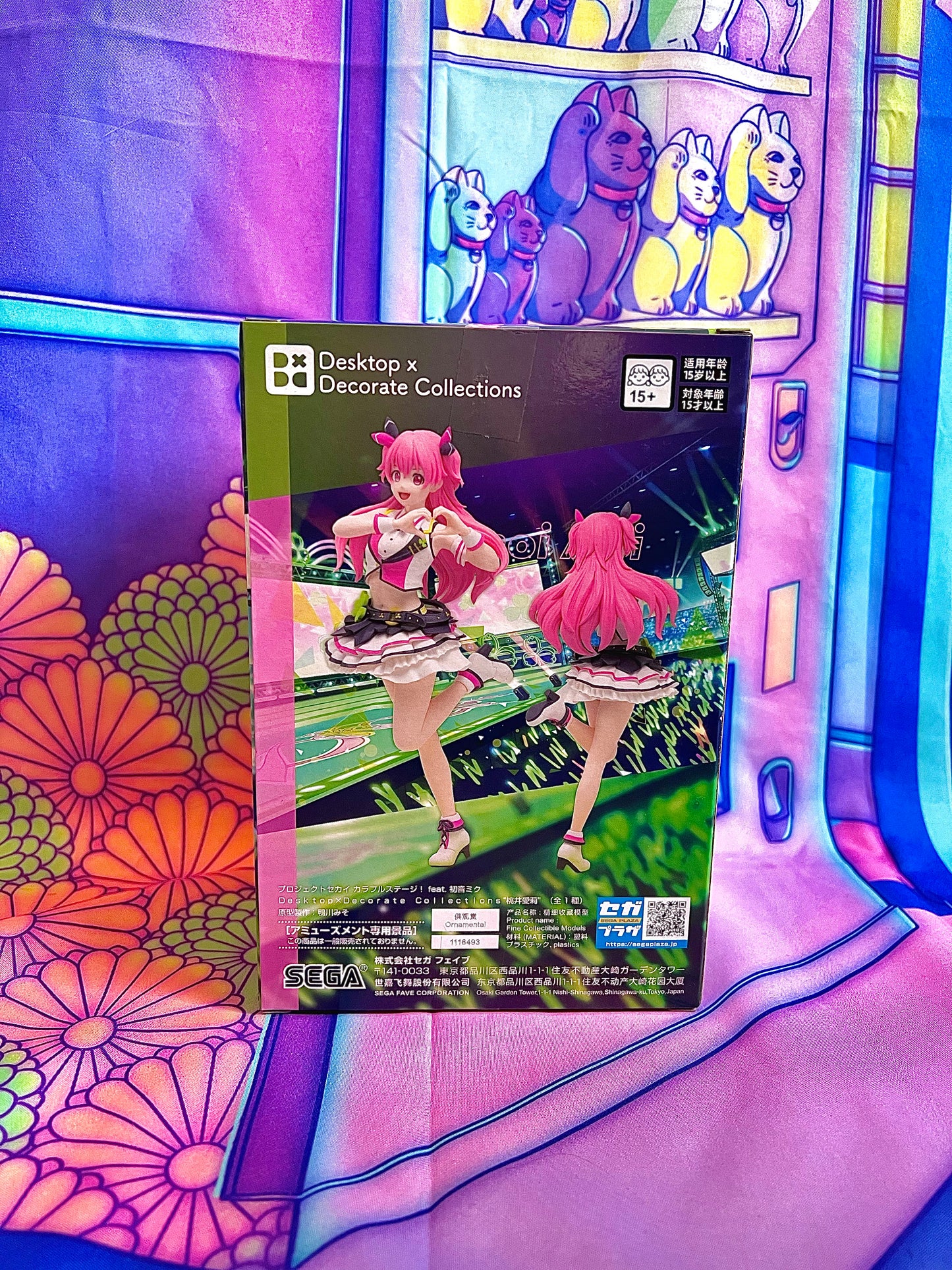 Figurine - Airi Momoi - Project Sekai ft. Hatsune Miku - Sega 16cm