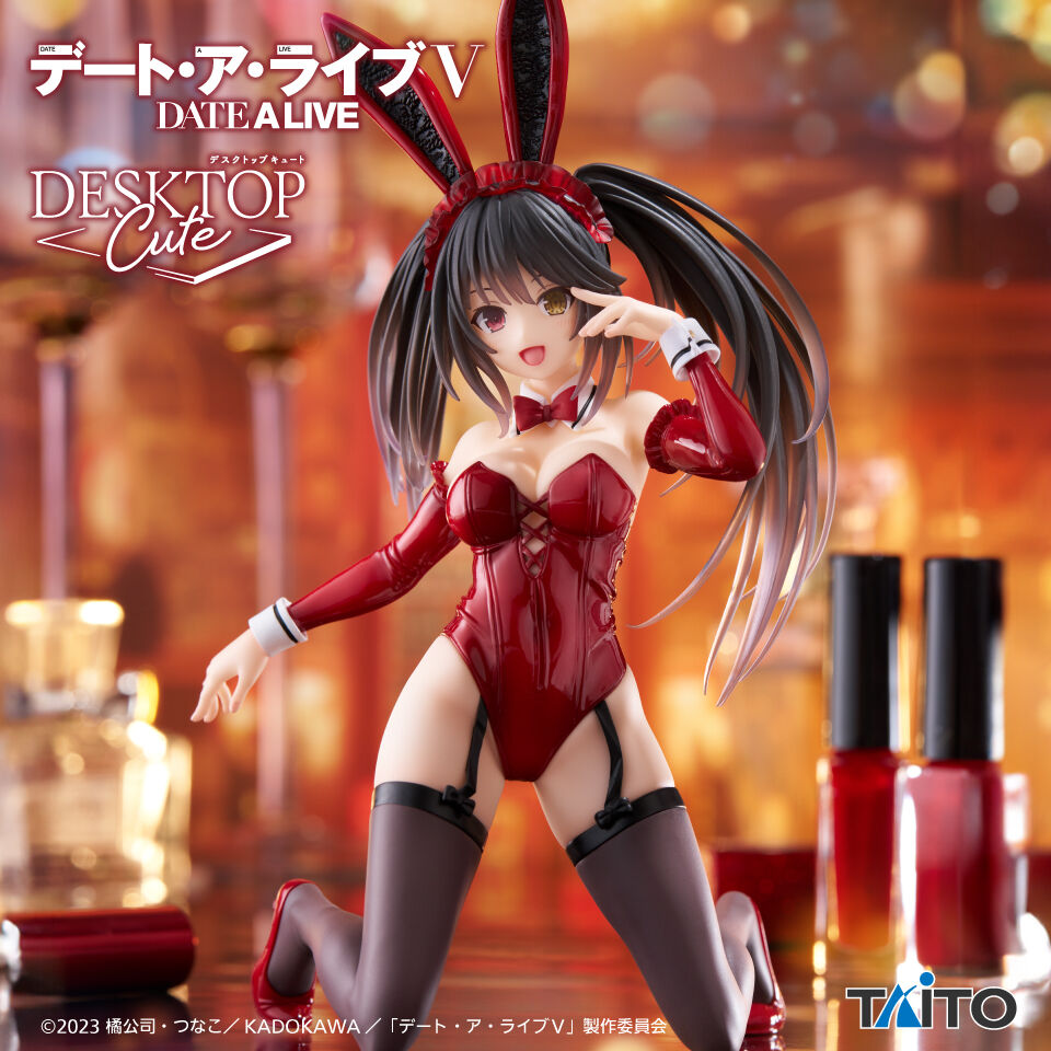 Figurine - Date A Live V Bullet - Tokisaki Kurumi - Desktop Cute - Bunny ver - Taito - 18cm