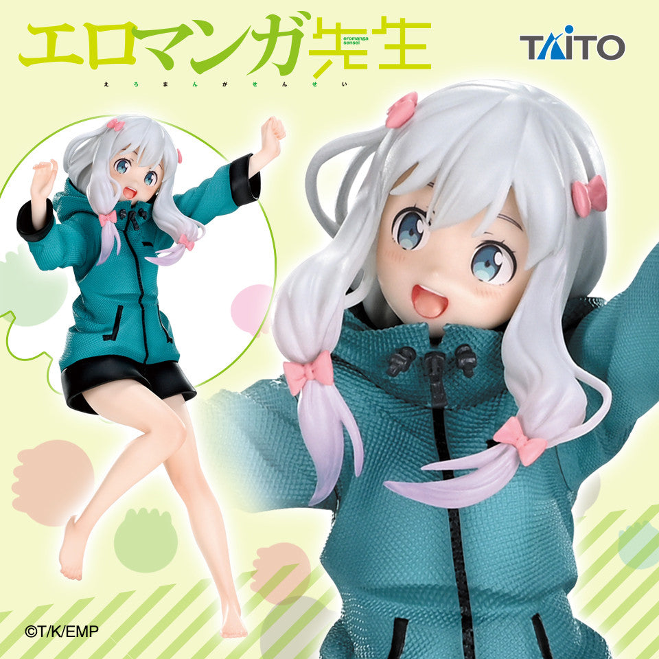 Eromanga Sensei - Izumi Sagiri - Coreful Figure - Parka Ver. - Taito - Occasion (Boite abimée)