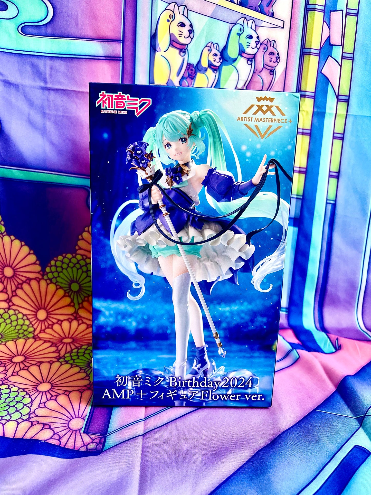 Figurine - Hatsune Miku - Artist MasterPiece - Birthday 2024 Flower ver. - Taito - 21cm - New