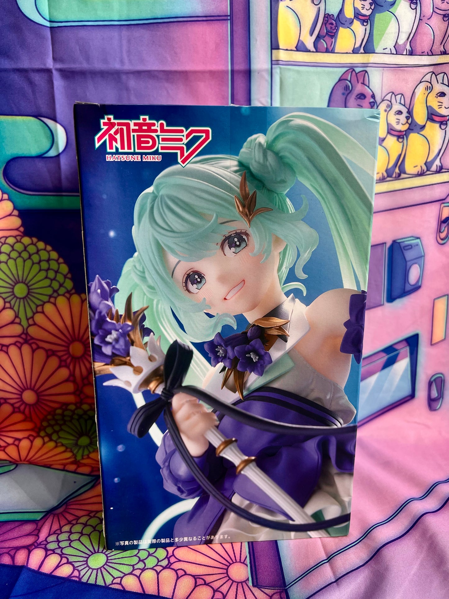 Figurine Hatsune Miku - Artist MasterPiece+ - Birthday 2024 Flower ver. - Taito - 21cm - Neuve (Boite Légérement abimée)