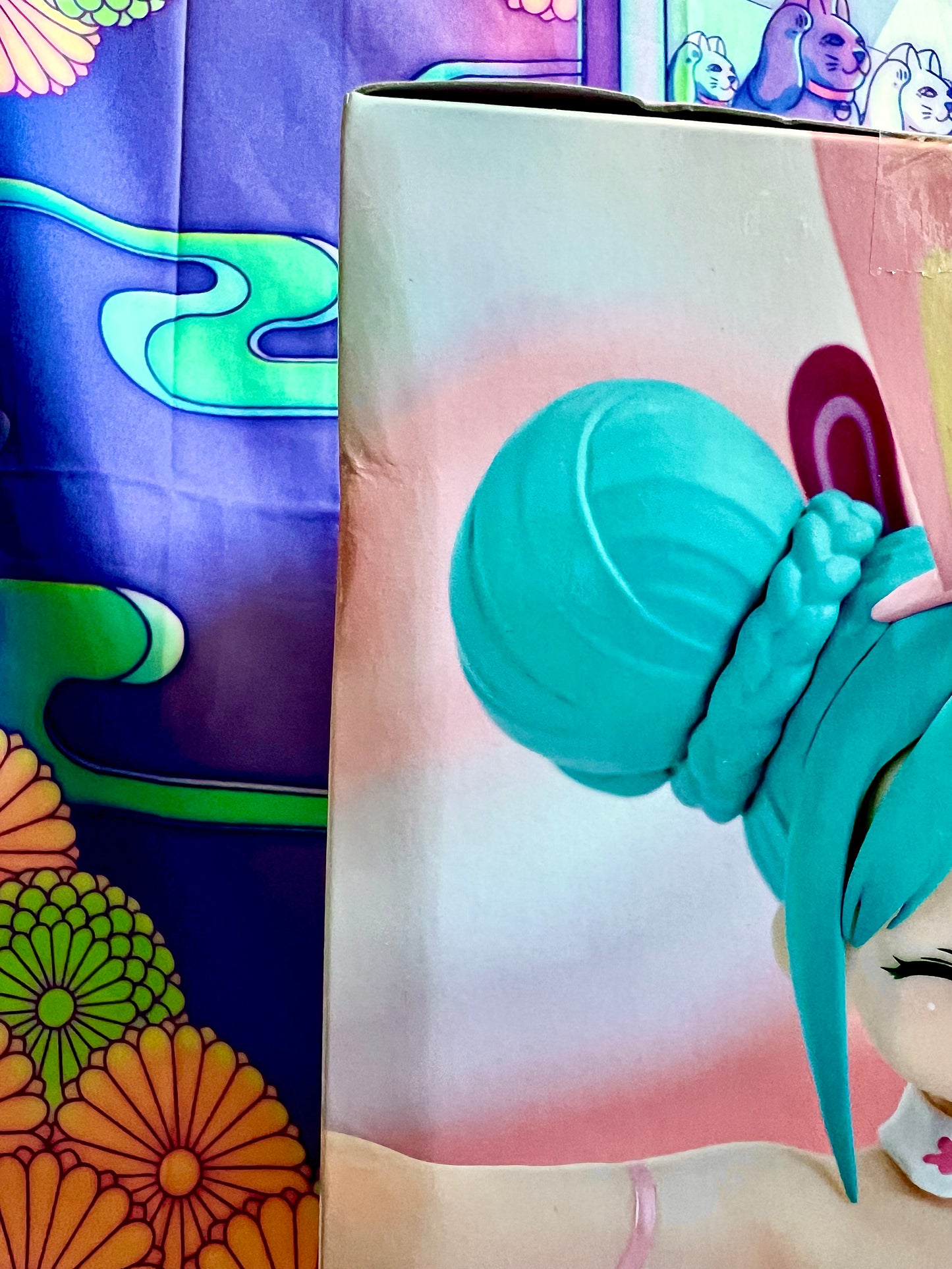 Figurine - Hatsune Miku - BiCute Bunnies - Wink Pearl Pink ver - FuRyu - 30cm