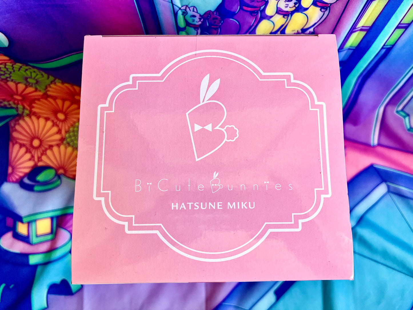 Figurine - Hatsune Miku - BiCute Bunnies - Wink Pearl Pink ver - FuRyu - 30cm