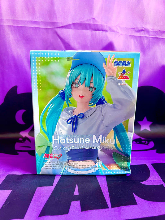 Figurine - Hatsune Miku - Conceptual Series (Vol.2) - Luminasta - 21cm (Boite Grade C)