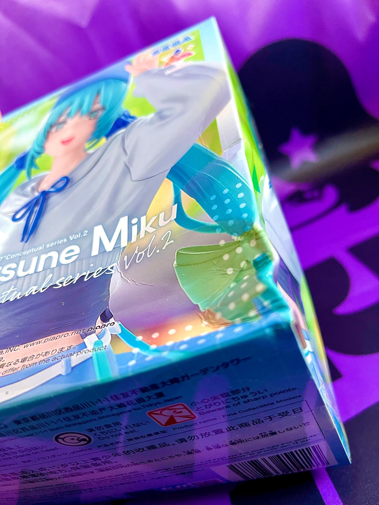 Figurine - Hatsune Miku - Conceptual Series (Vol.2) - Luminasta - 21cm (Boite Grade C)