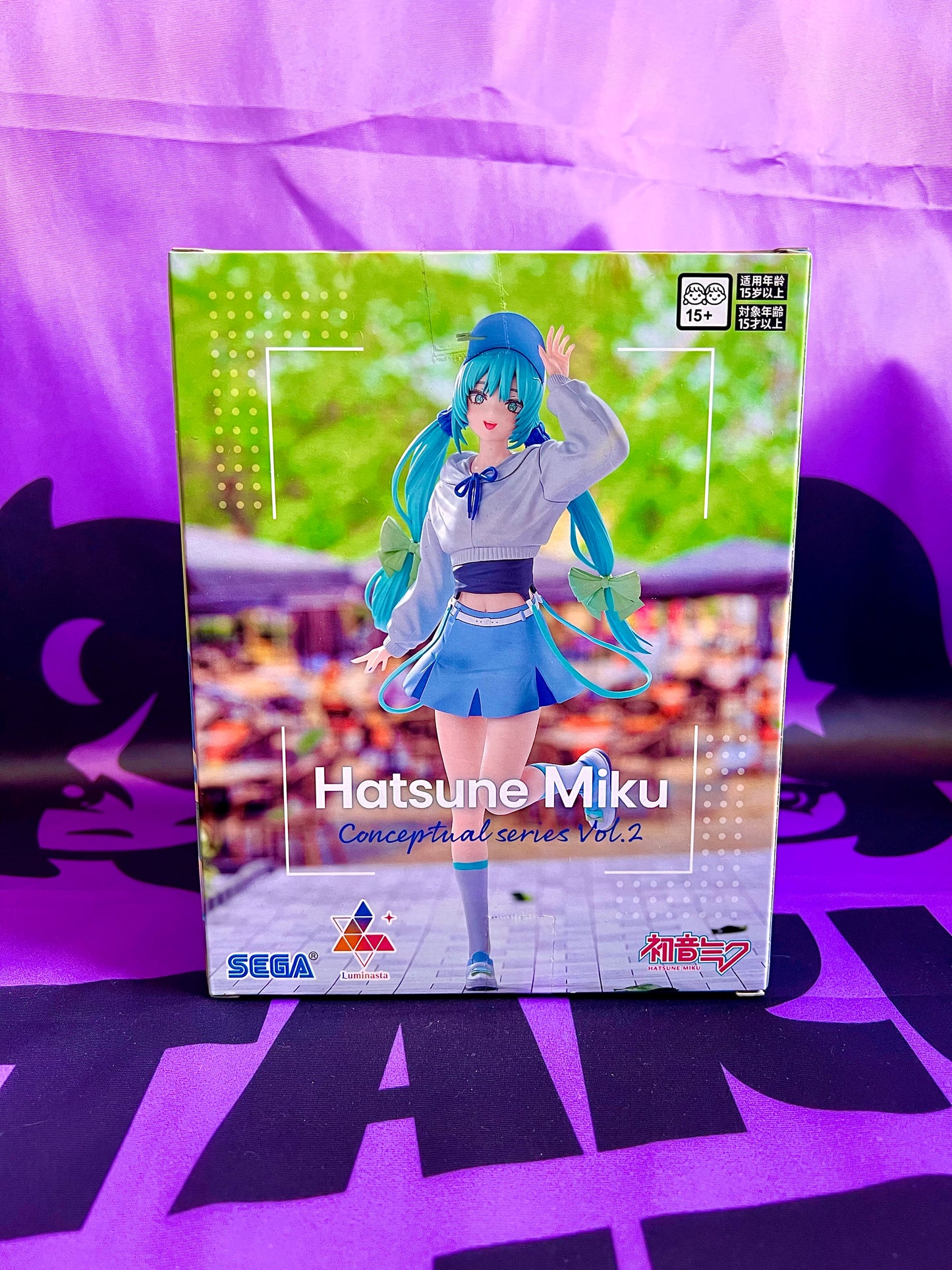 Figurine - Hatsune Miku - Conceptual Series (Vol.2) - Luminasta - 21cm (Boite Grade C)