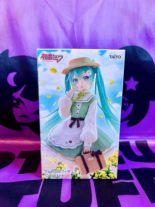 Figurine - Hatsune Miku - Fashion Series - Country - 18cm