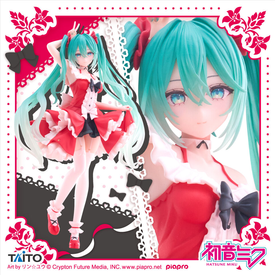 Figurine Hatsune Miku - Fashion Series - Lolita - Taito - 18cm - Neuve