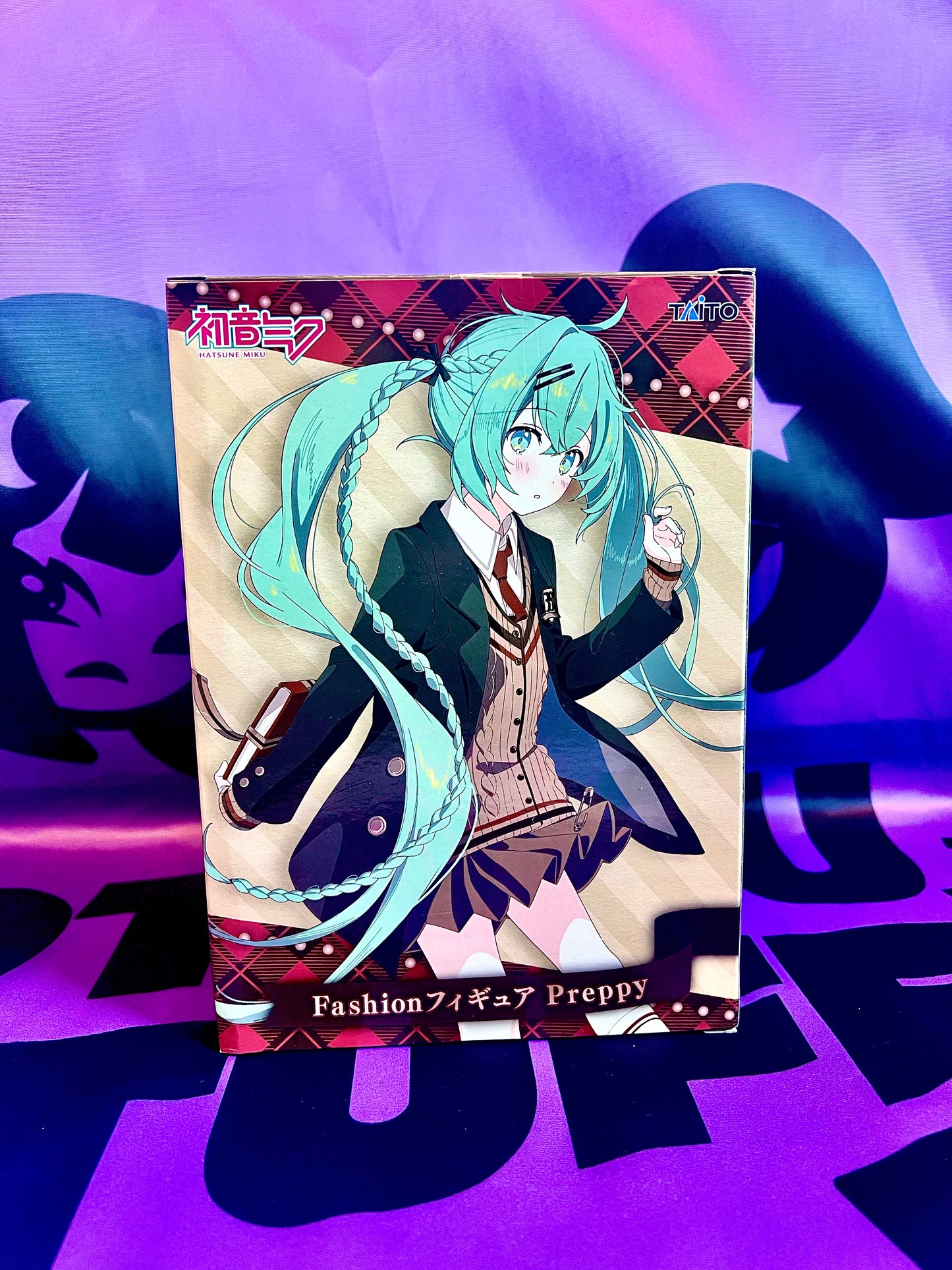 Figurine - Hatsune Miku - Fashion Series - Preppy - 18cm