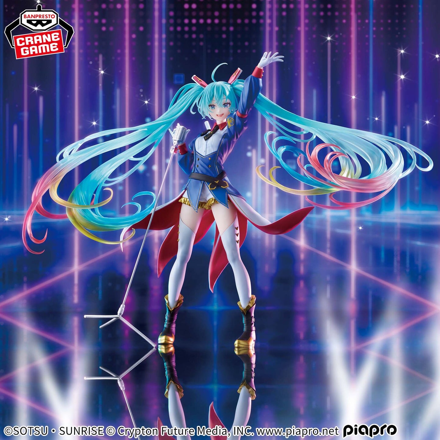 Figurine - Hatsune Miku - Gundam x Miku Anniversary Special Project - 21cm
