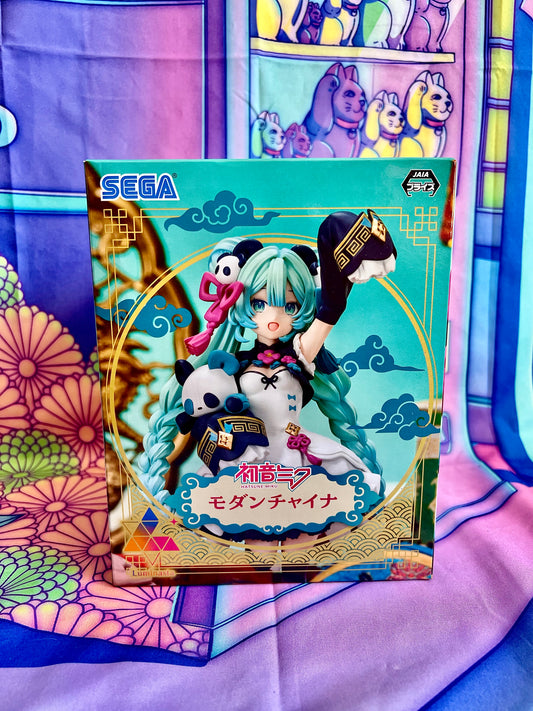 Figurine - Hatsune Miku - Luminasta - Modern China - SEGA - 18cm - Neuve