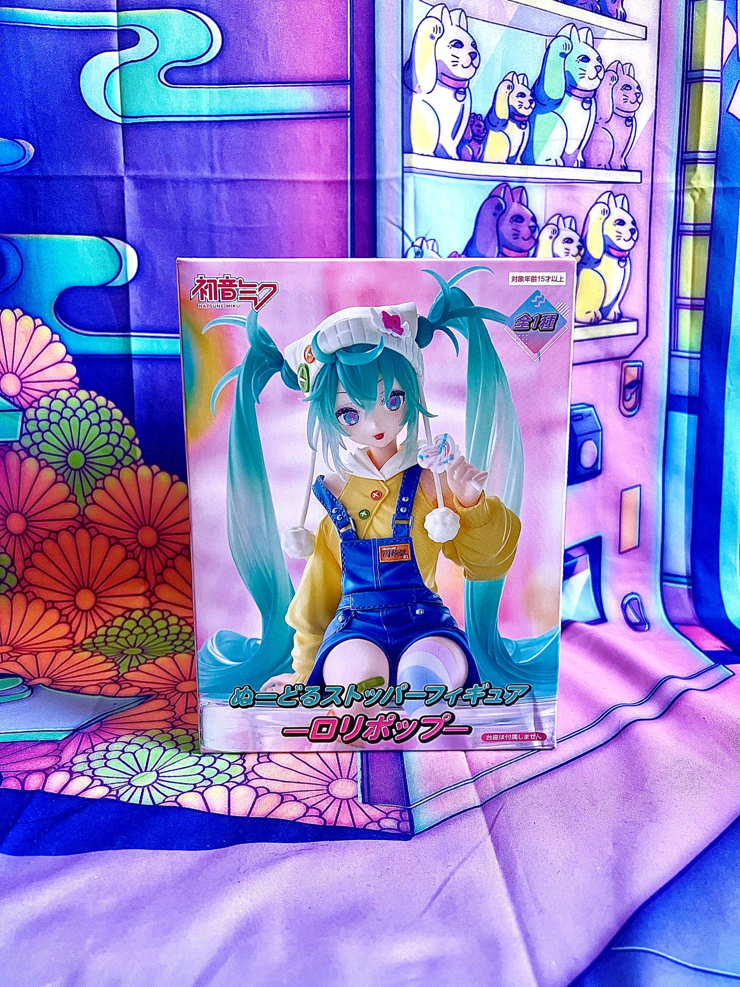 Figurine - Hatsune Miku - Noodle Stopper Figure - Lollipop - 15cm