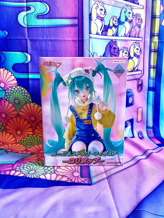 Figurine - Hatsune Miku - Noodle Stopper Figure - Lollipop - 15cm