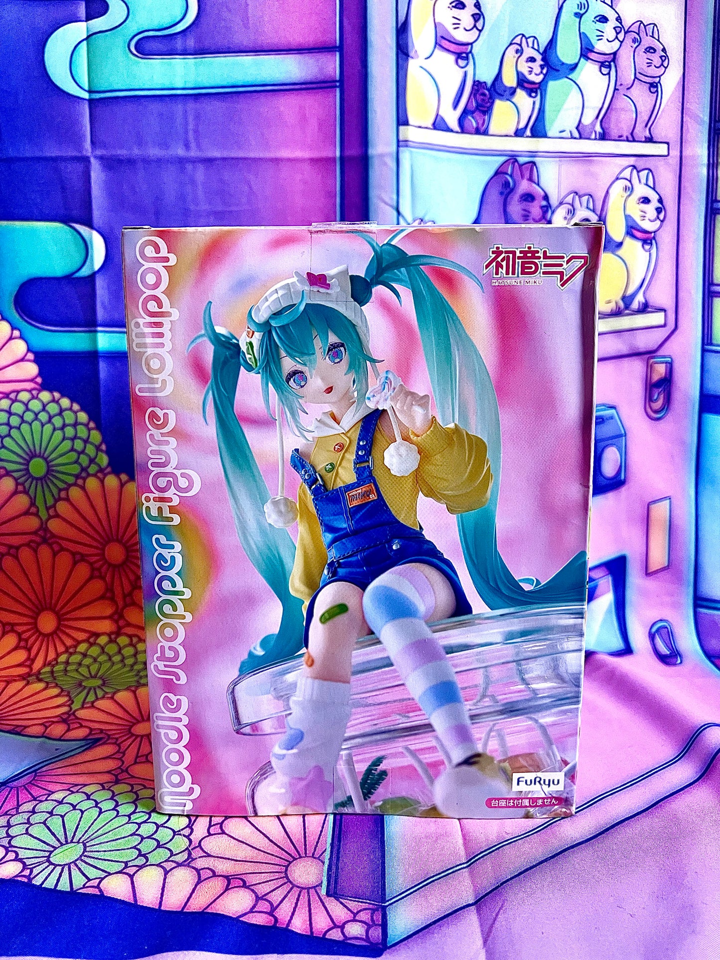 Figurine - Hatsune Miku - Noodle Stopper Figure - Lollipop - 15cm (Damaged box B)