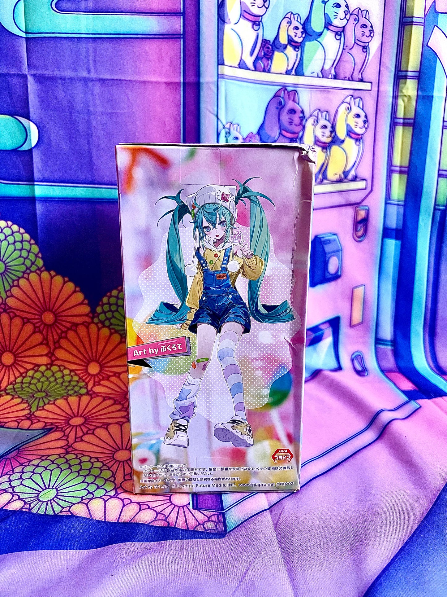 Figurine - Hatsune Miku - Noodle Stopper Figure - Lollipop - 15cm (Damaged box)