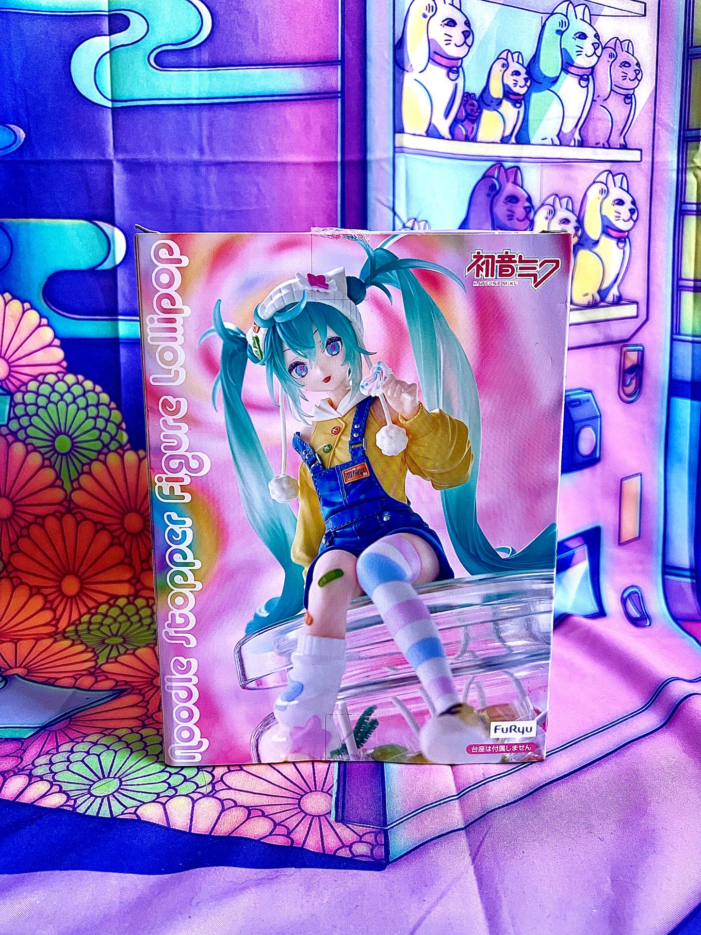 Figurine - Hatsune Miku - Noodle Stopper Figure - Lollipop - 15cm (Damaged box)