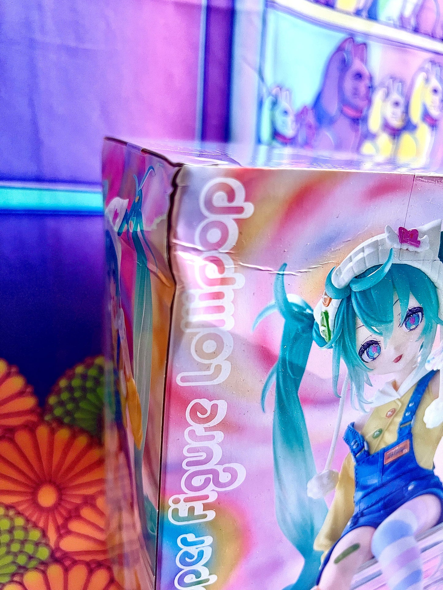 Figurine - Hatsune Miku - Noodle Stopper Figure - Lollipop - 15cm (Damaged box)