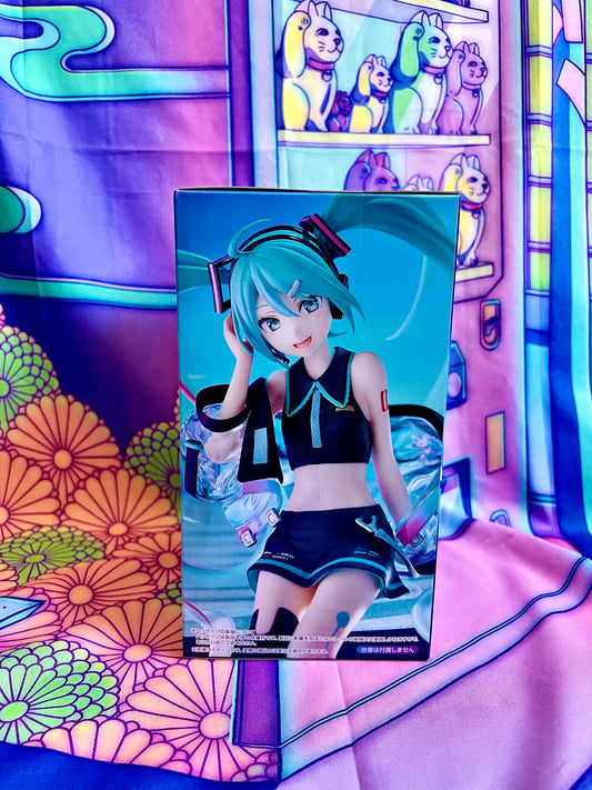 Figurine - Hatsune Miku - Noodle Stopper - Neon Cyber ​​- FuRyu - 16cm