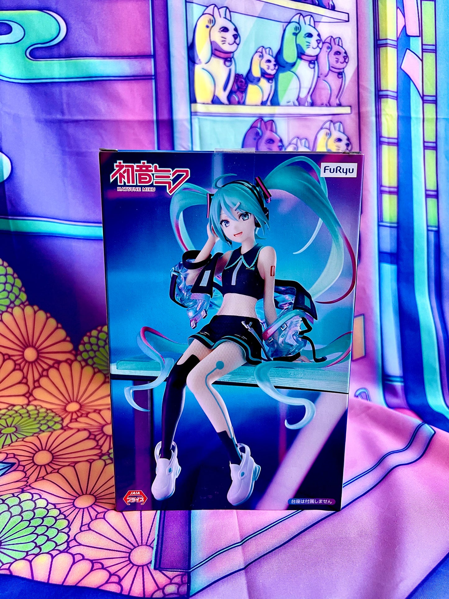 Figurine - Hatsune Miku - Noodle Stopper - Neon Cyber ​​- FuRyu - 16cm