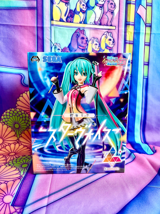 Figurine - Hatsune Miku - Project Diva Mega 39's - Luminasta - Star Vocalist - SEGA - 18cm - Neuve