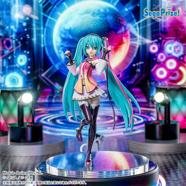 Figurine - Hatsune Miku - Project Diva Mega 39's - Luminasta - Star Vocalist - SEGA - 18cm - New